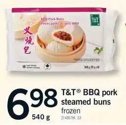 Fortinos T&T BBQ PORK STEAMED BUNS offer