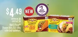Fortinos Old El Paso Dinner Kits offer