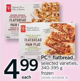 Fortinos PC FLATBREAD offer