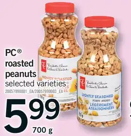 Fortinos PC ROASTED PEANUTS offer
