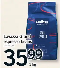 Fortinos LAVAZZA GRAND ESPRESSO BEANS offer