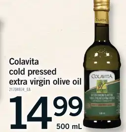 Fortinos COLAVITA COLD PRESSED EXTRA VIRGIN OLIVE OIL offer