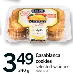 Fortinos CASABLANCA COOKIES offer