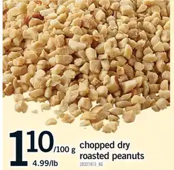 Fortinos CHOPPED DRY ROASTED PEANUTS offer