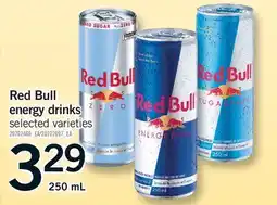 Fortinos RED BULL ENERGY DRINKS offer