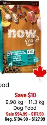 Ren’s Pets Depot Now Dog Food offer