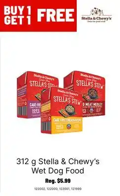 Ren’s Pets Depot Stella & Chewy's Wet Dog Food offer