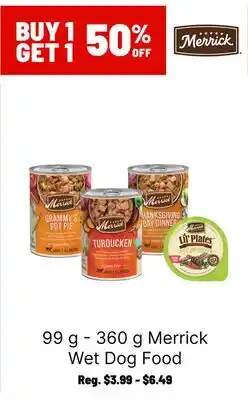 Ren’s Pets Depot Merrick Wet Dog Food offer