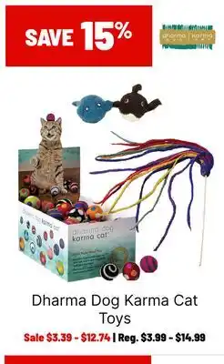 Ren’s Pets Depot Dharma Dog Karma Cat Toys offer