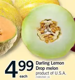 Fortinos DARLING LEMON DROP MELON offer