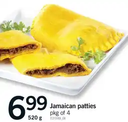 Fortinos JAMAICAN PATTIES offer
