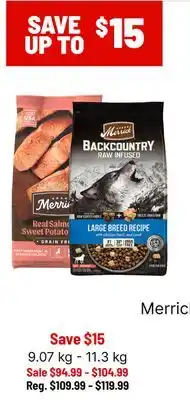 Ren’s Pets Depot Merrick Bags of Dog Food offer