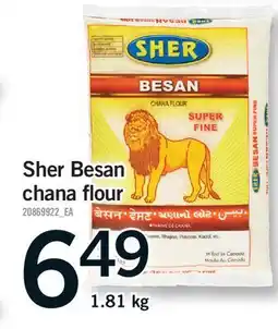 Fortinos SHER BESAN CHANA FLOUR offer