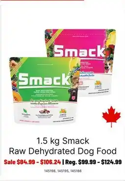 Ren’s Pets Depot Smack Raw Dehydrated Dog Food offer
