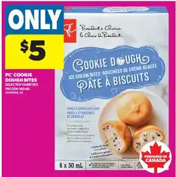 Real Canadian Superstore PC COOKIE DOUGH BITES offer