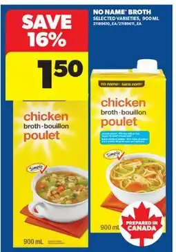 Real Canadian Superstore NO NAME BROTH offer