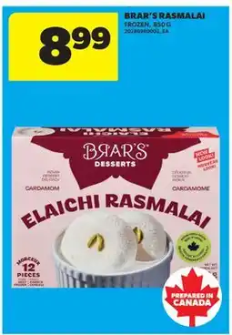 Real Canadian Superstore BRAR'S RASMALAI offer