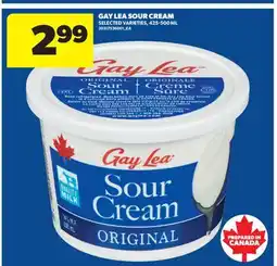 Real Canadian Superstore GAY LEA SOUR CREAM offer