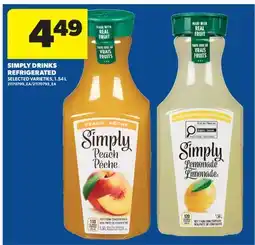 Real Canadian Superstore SIMPLY DRINKS REFRIGERATED offer