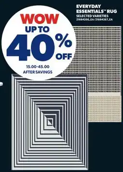 Real Canadian Superstore EVERYDAY ESSENTIALS RUG offer