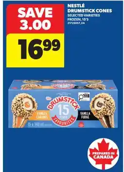 Real Canadian Superstore NESTLÉ DRUMSTICK CONES, 15' S offer