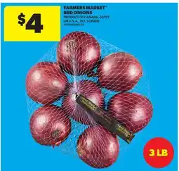 Real Canadian Superstore FARMERS MARKET RED ONIONS offer