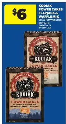 Real Canadian Superstore KODIAK POWER CAKES FLAPJACK & WAFFLE MIX offer