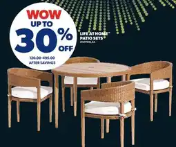 Real Canadian Superstore LIFE AT HOME PATIO SETS offer