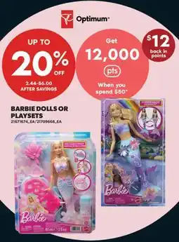 Real Canadian Superstore BARBIE DOLLS OR PLAYSETS offer