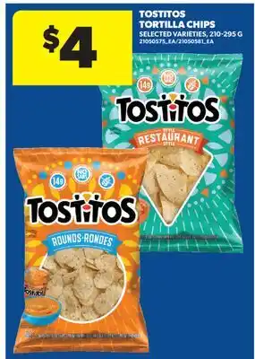 Real Canadian Superstore TOSTITOS TORTILLA CHIPS offer