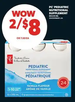 Real Canadian Superstore PC PEDIATRIC NUTRITIONAL SUPPLEMENT offer