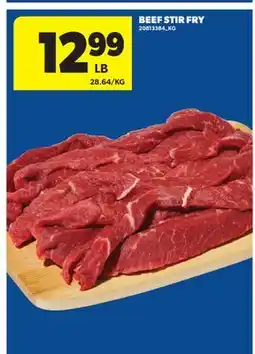 Real Canadian Superstore BEEF STIR FRY offer