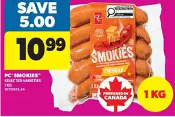 Real Canadian Superstore PC SMOKIES offer