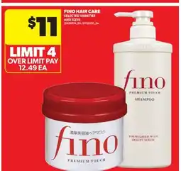 Real Canadian Superstore FINO HAIR CARE offer