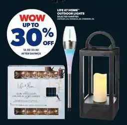 Real Canadian Superstore LIFE AT HOME OUTDOOR LIGHTS offer