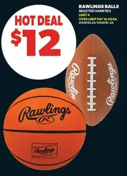 Real Canadian Superstore RAWLINGS BALLS offer