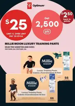 Real Canadian Superstore MILLIE MOON LUXURY TRAINING PANTS offer