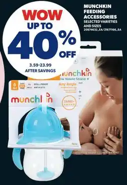 Real Canadian Superstore MUNCHKIN FEEDING ACCESSORIES offer