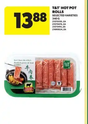 Real Canadian Superstore T & T HOT POT ROLLS offer