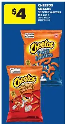 Real Canadian Superstore CHEETOS SNACKS offer