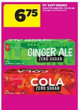Real Canadian Superstore PC SOFT DRINKS offer