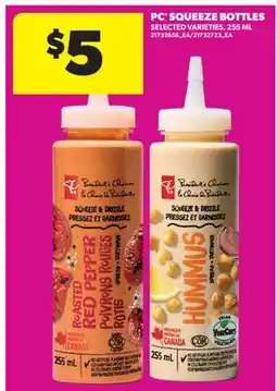 Real Canadian Superstore PC SQUEEZE BOTTLES offer