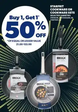 Real Canadian Superstore STARFRIT COOKWARE OR COOKWARE SETS offer