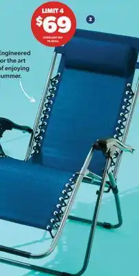 Real Canadian Superstore EVERYDAY ESSENTIALS ZERO GRAVITY CHAIRS offer