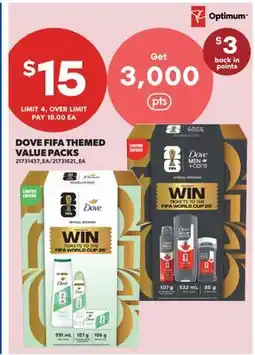 Real Canadian Superstore DOVE FIFA THEMED VALUE PACKS offer