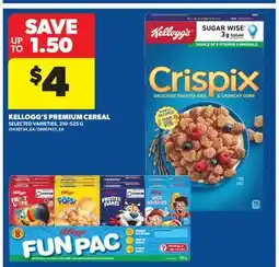 Real Canadian Superstore KELLOGG'S PREMIUM CEREAL offer