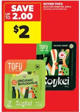 Real Canadian Superstore SOYKEI TOFU offer