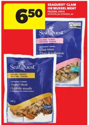 Real Canadian Superstore SEAQUEST CLAM OR MUSSEL MEAT offer