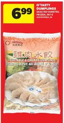 Real Canadian Superstore O'TASTY DUMPLINGS offer