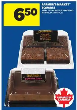 Real Canadian Superstore FARMER'S MARKET SQUARES, 400/450 G offer